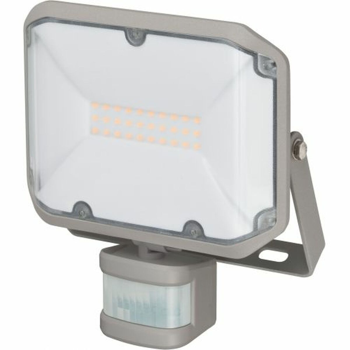 Foco LED Brennenstuhl AL E 20 W 2080 Lm Gris Detector de Movimiento (3000 K)