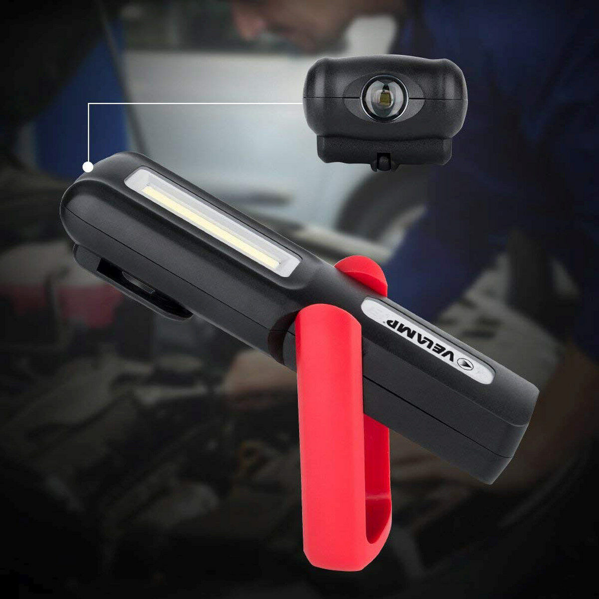 Linterna Velamp DAVY 3 W 150 Lm