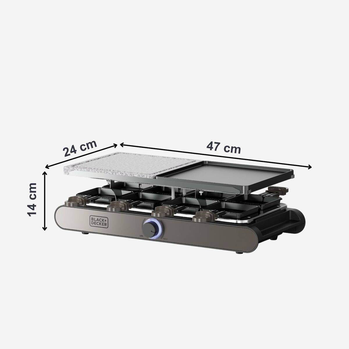 Plancha de Cocina Black & Decker BXFC1400E 1400 W