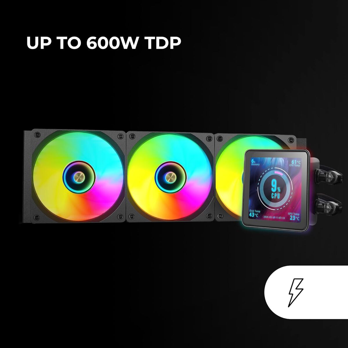 Base de Refrigeración para Portátil Mars Gaming MLVISIONPRO360