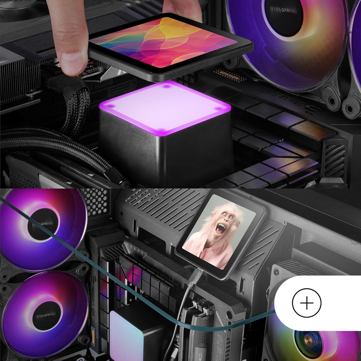 Base de Refrigeración para Portátil Mars Gaming MLVISIONPRO360