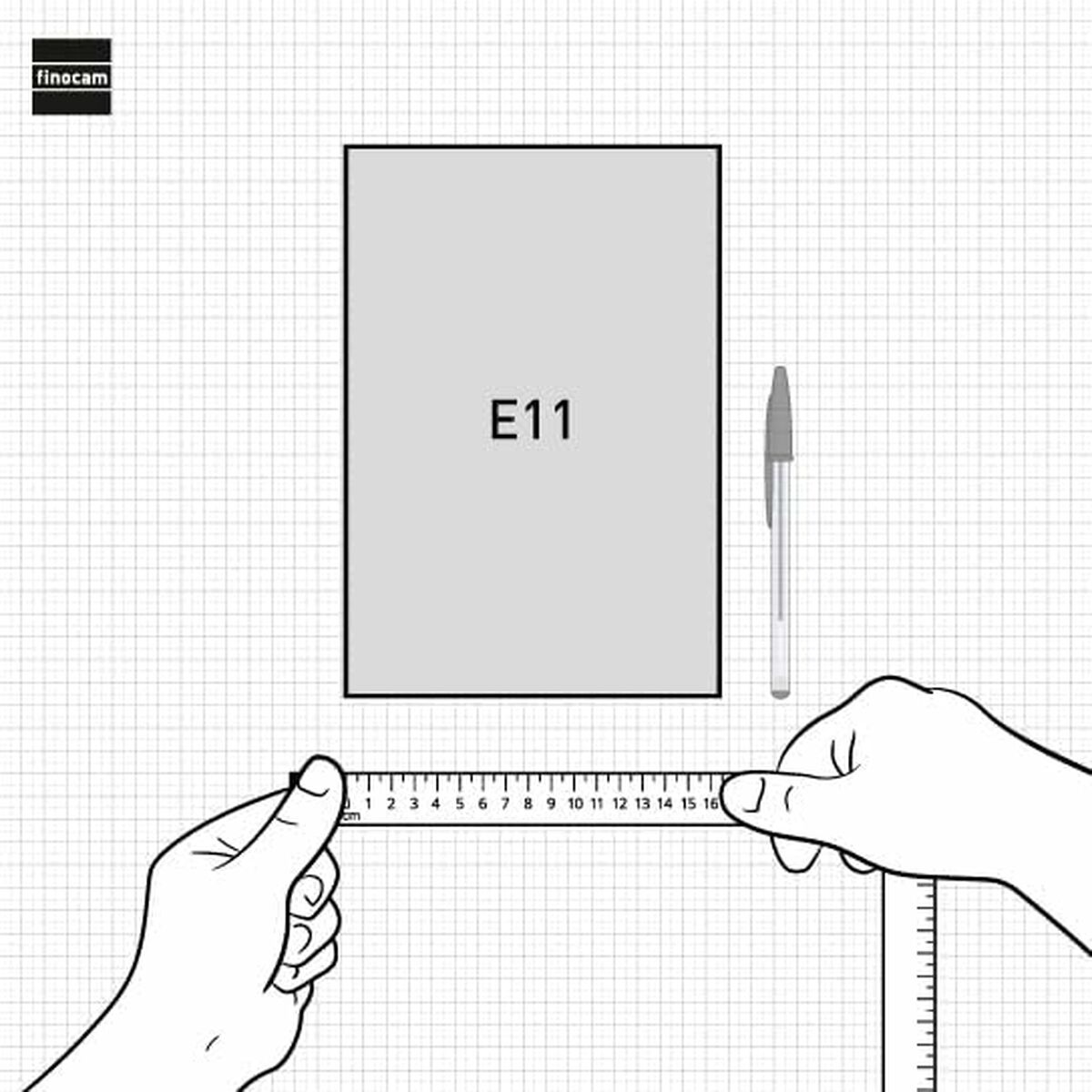 Agenda Finocam YEAR Negro 16,5 x 24,2 cm 2026