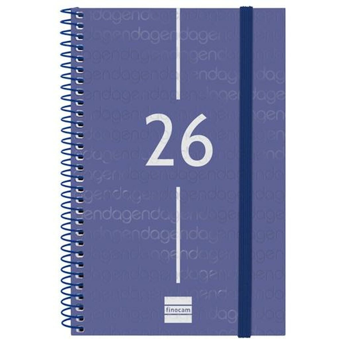 Agenda Finocam YEAR Azul 11,7 x 18,1 cm 2026