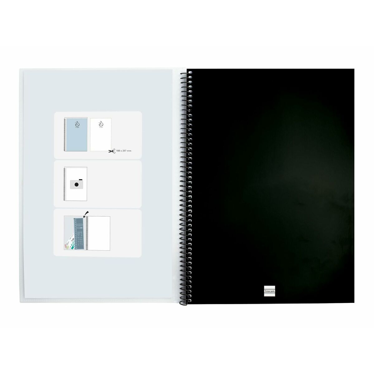Agenda Finocam A4 21 x 29,7 cm 2026 Personalizable