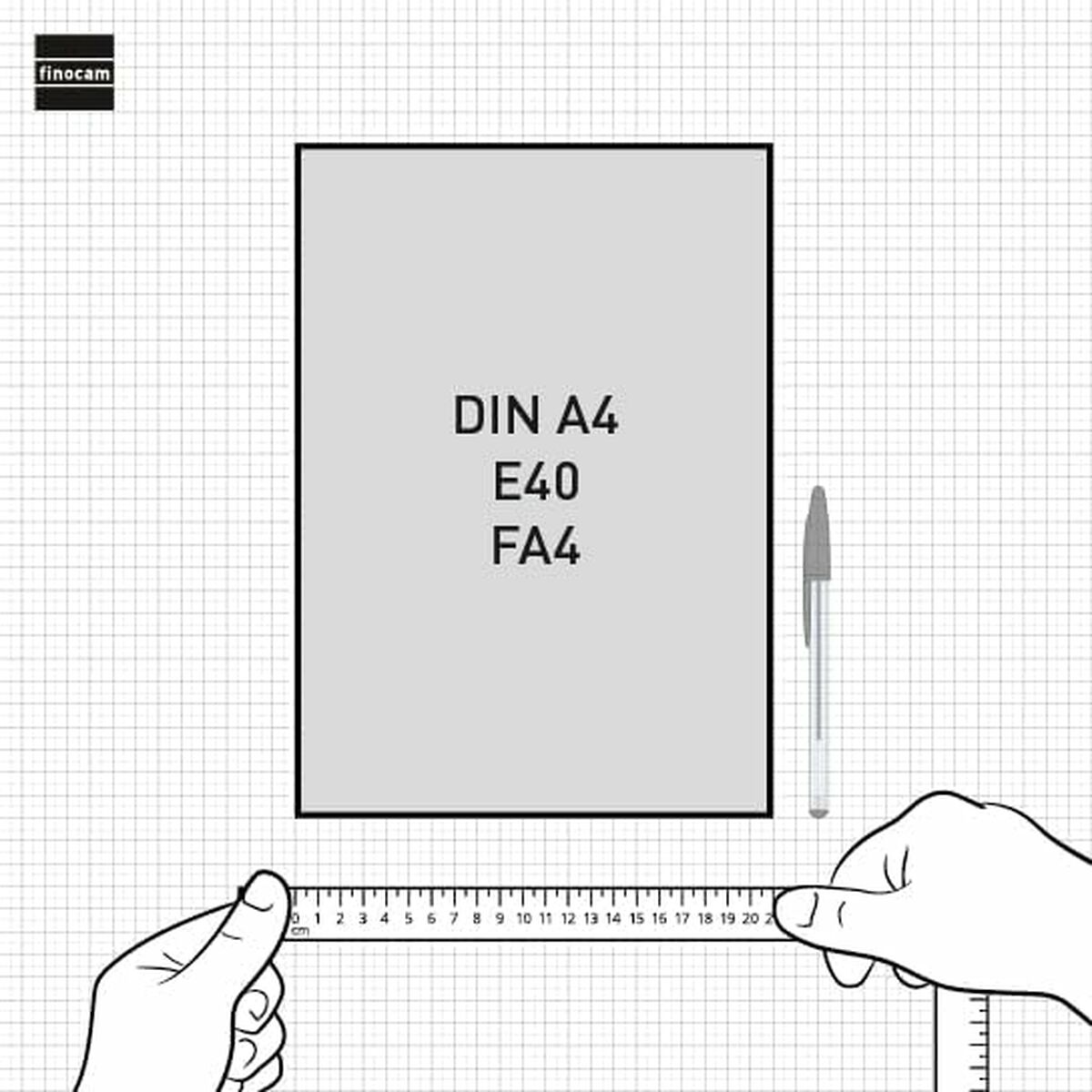 Agenda Finocam A4 21 x 29,7 cm 2026 Personalizable