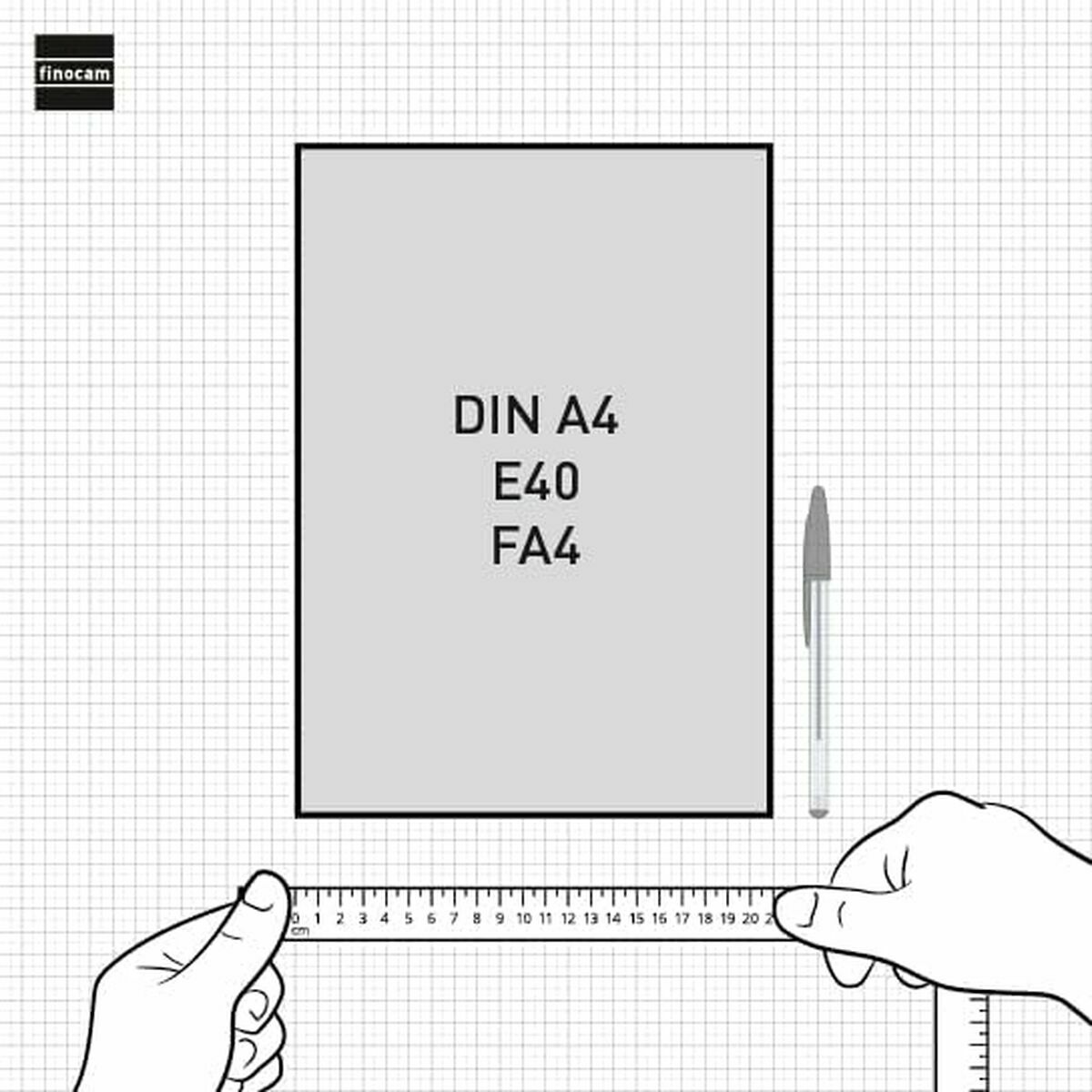 Agenda Finocam A4 21 x 29,7 cm 2026 Personalizable