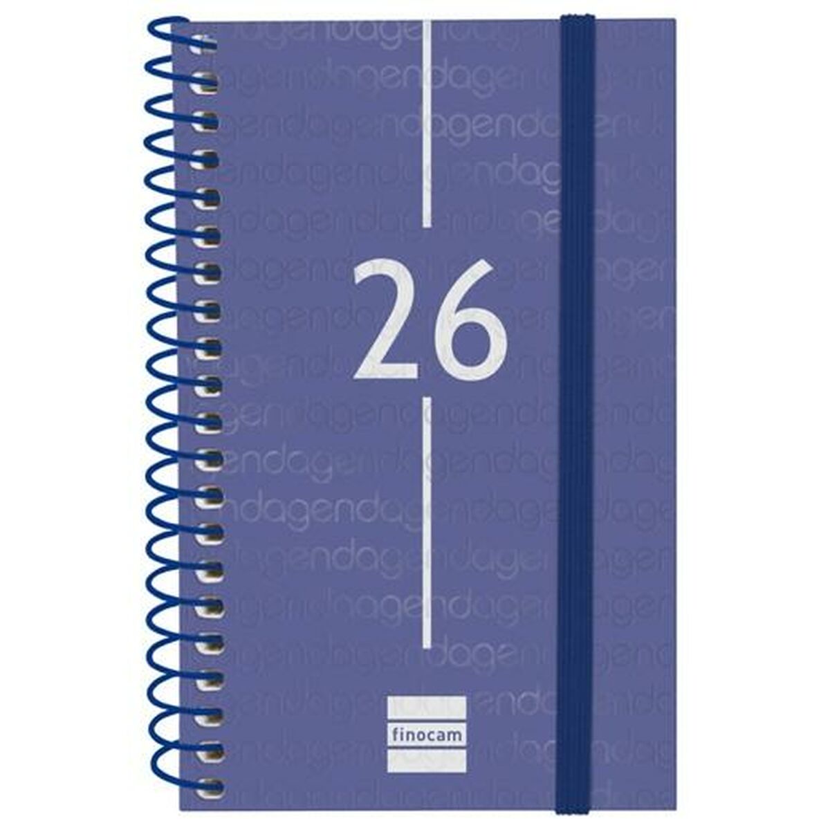 Agenda Finocam YEAR Azul Mini 7,9 x 12,7 cm 2026
