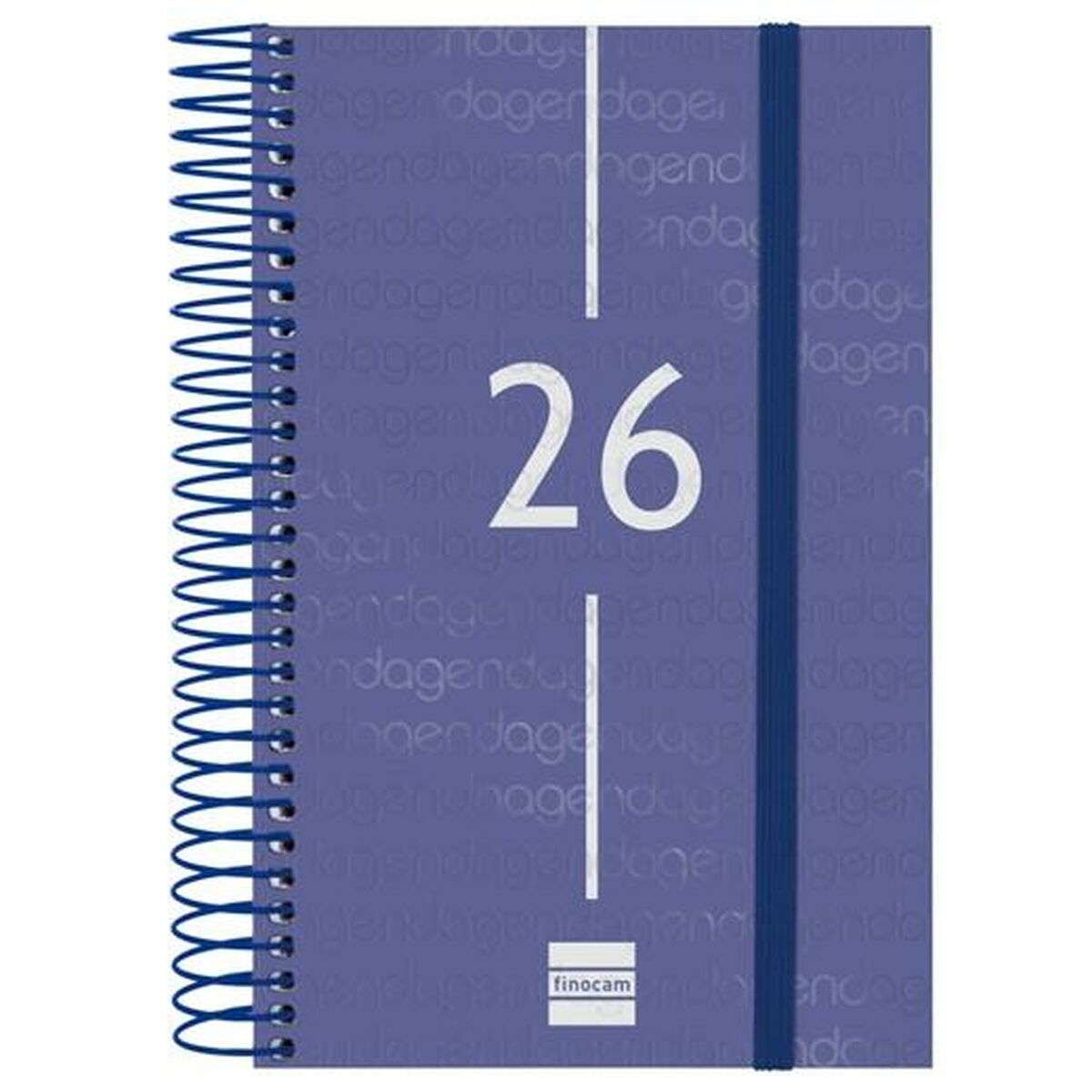 Agenda Finocam YEAR Azul 11,7 x 18,1 cm 2026