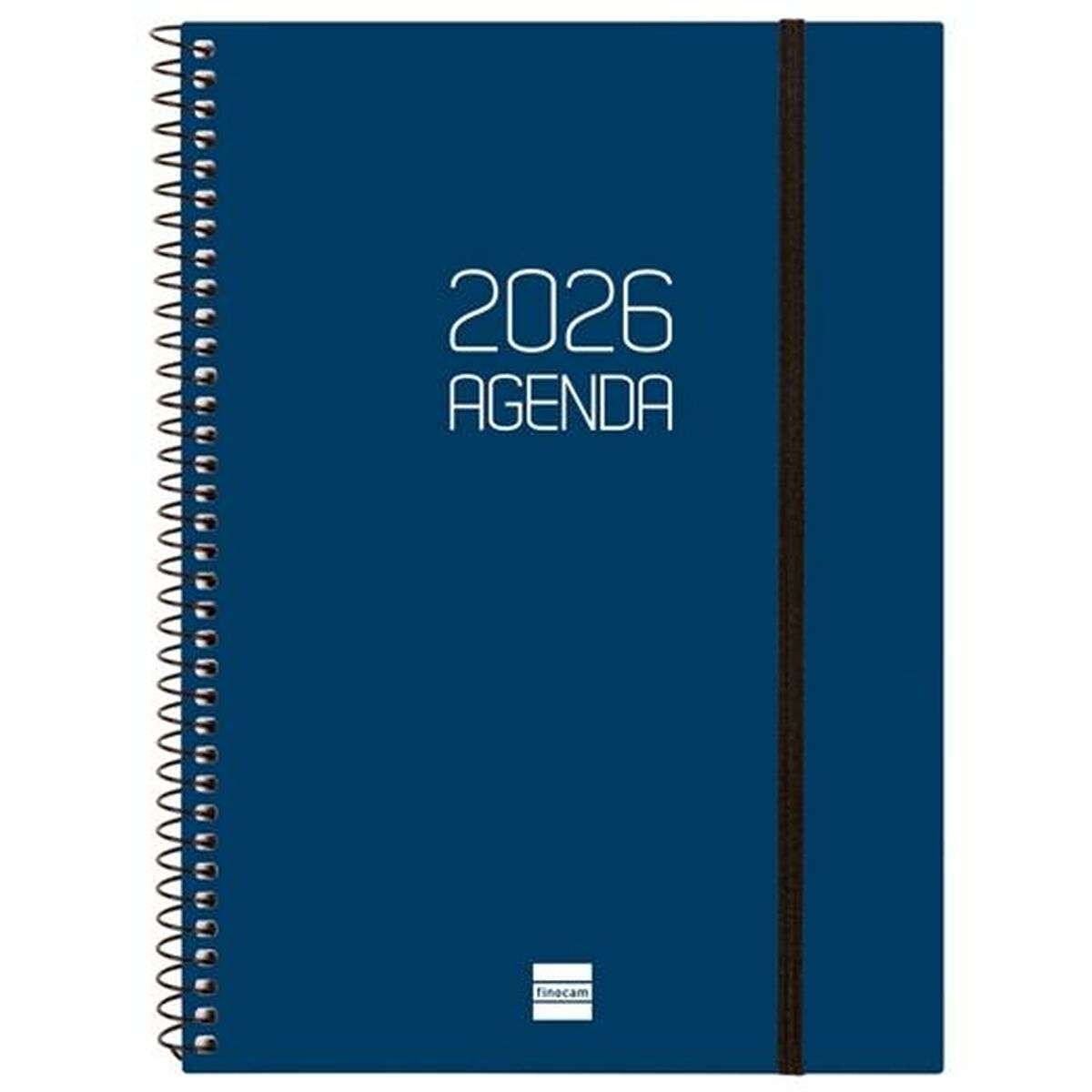 Agenda Finocam OPAQUE Azul A5 15,5 x 21,2 cm 2026