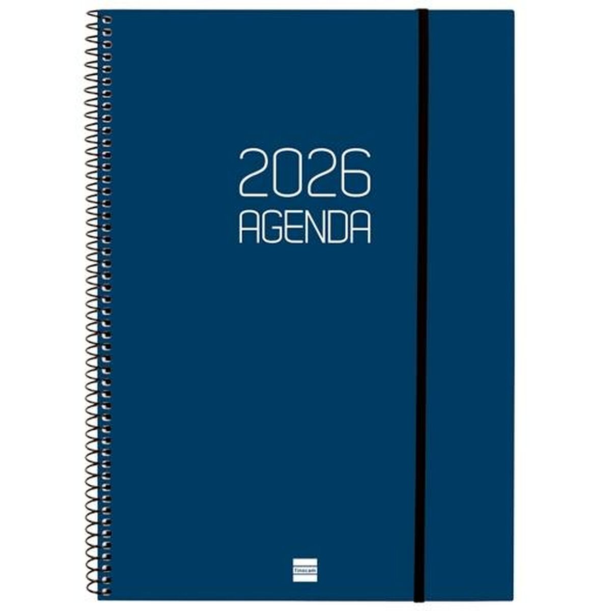 Agenda Finocam OPAQUE Azul A4 21 x 29,7 cm 2026