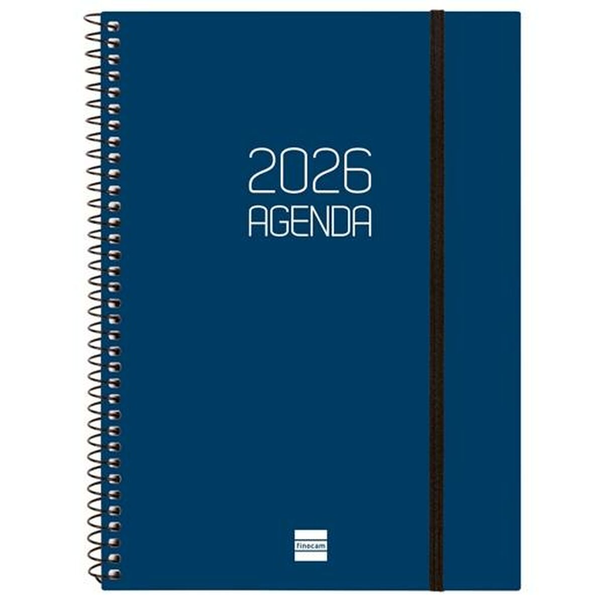 Agenda Finocam OPAQUE Azul A5 15,5 x 21,2 cm 2026