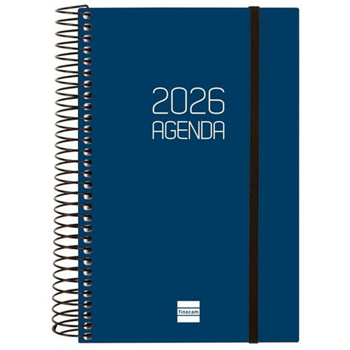 Agenda Finocam OPAQUE Azul 11,7 x 18,1 cm 2026