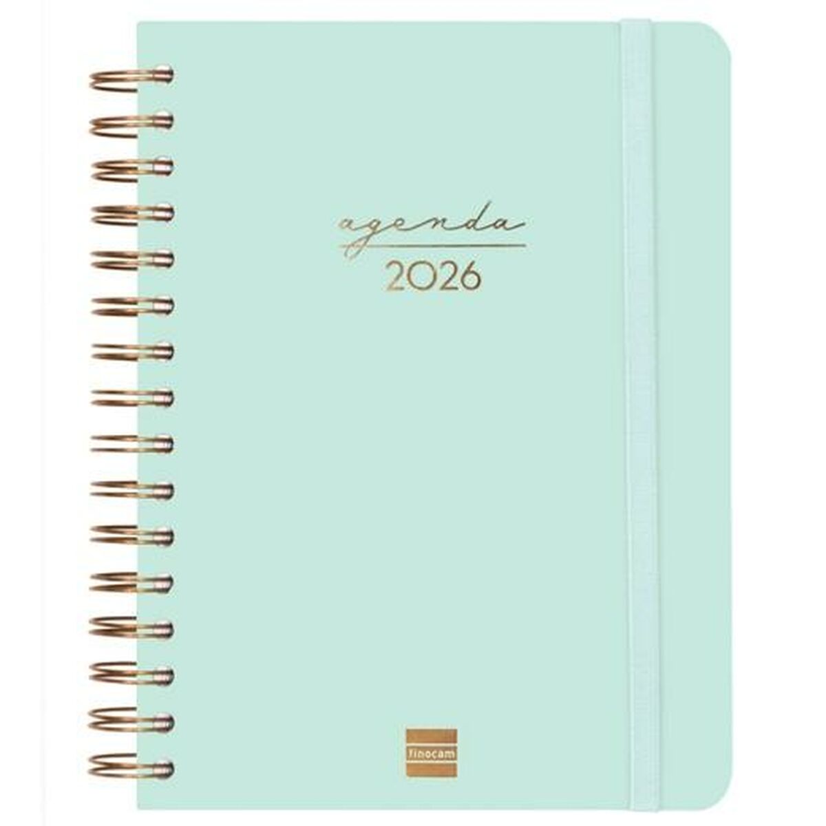 Agenda Finocam Alma Menta A5 15,5 x 21,2 cm 2026