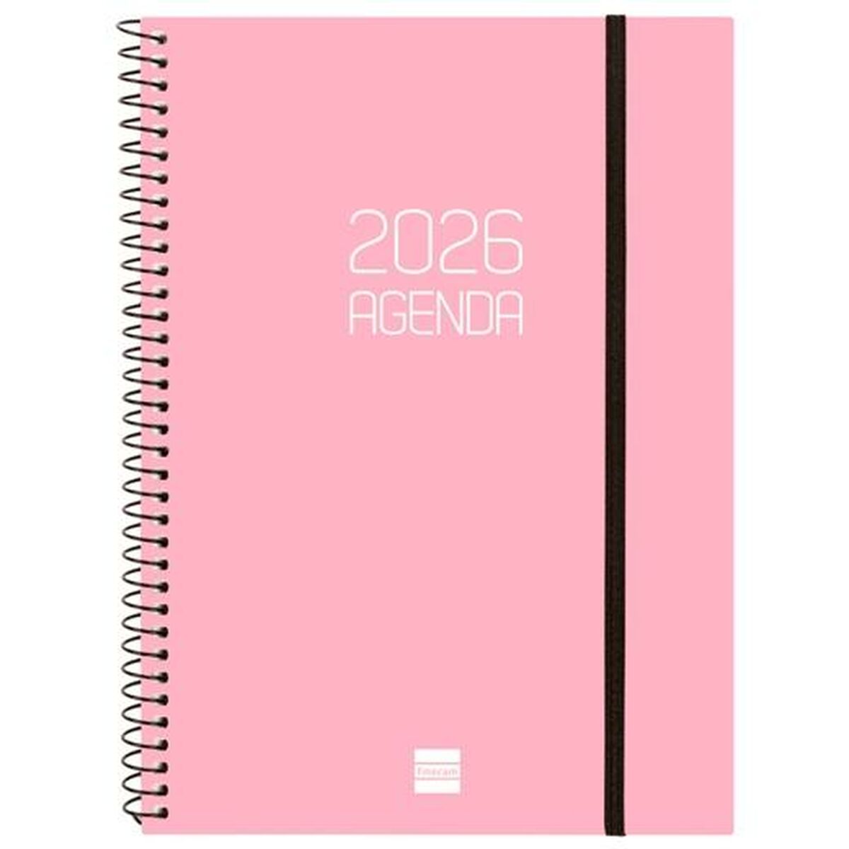 Agenda Finocam OPAQUE Rosa A5 15,5 x 21,2 cm 2026