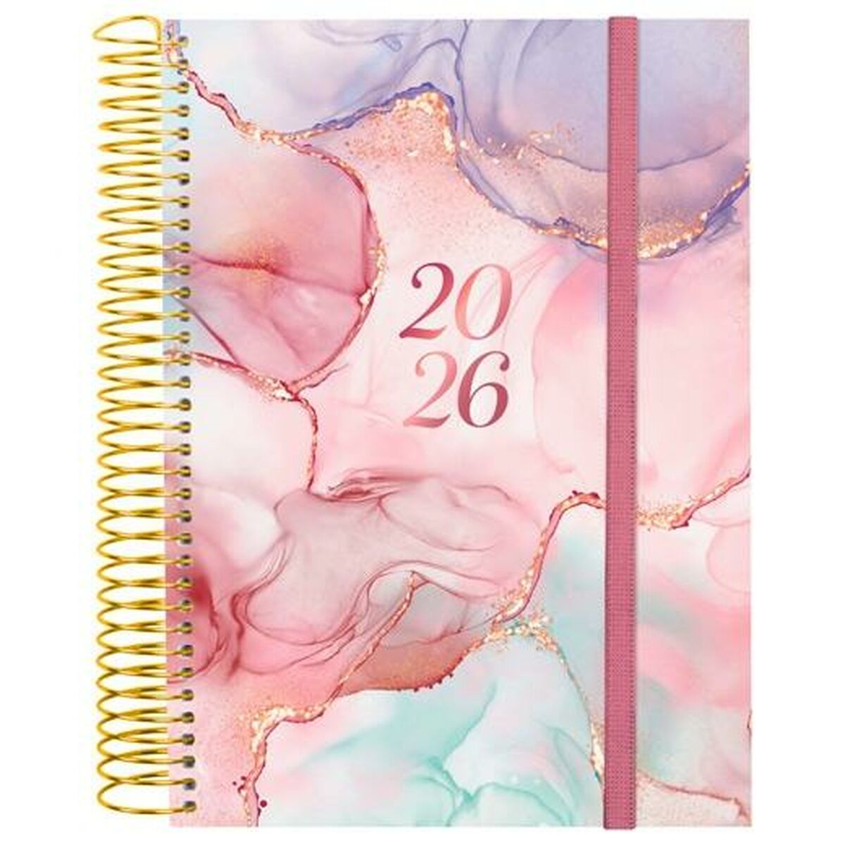 Agenda Finocam DESIGN COLLECTION Goldy A5 15,5 x 21,2 cm 2026