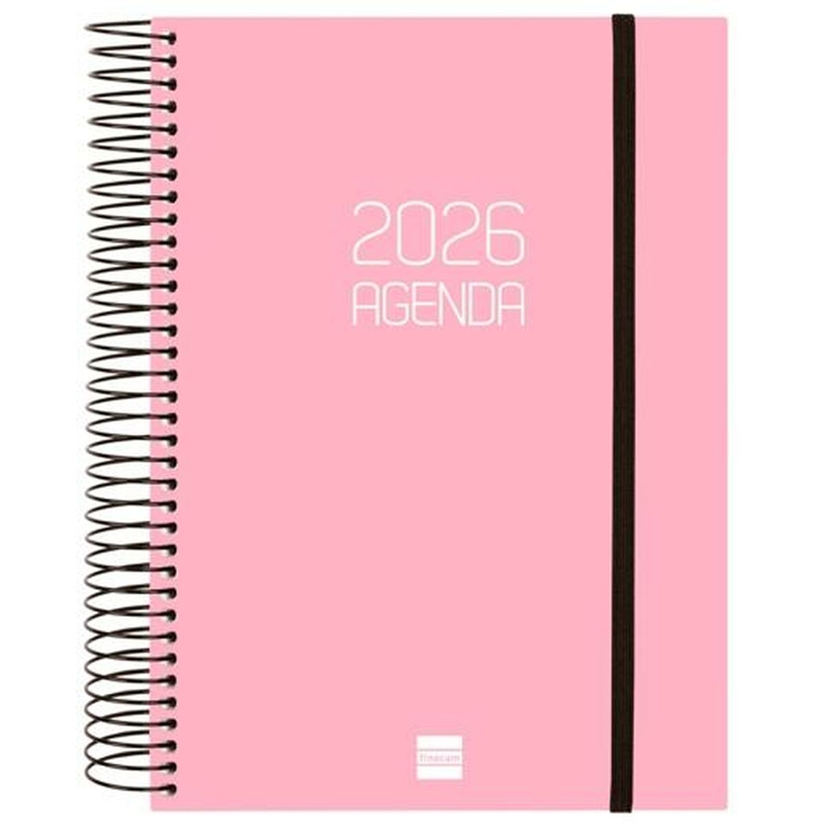 Agenda Finocam OPAQUE Rosa A5 15,5 x 21,2 cm 2026