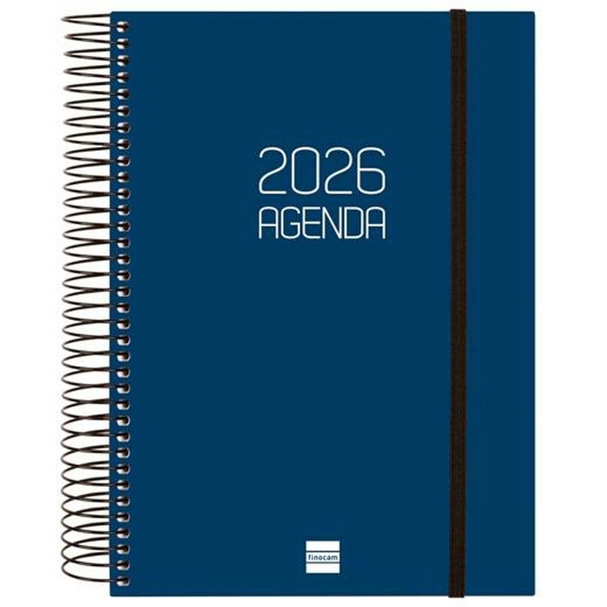 Agenda Finocam OPAQUE Azul A5 15,5 x 21,2 cm 2026
