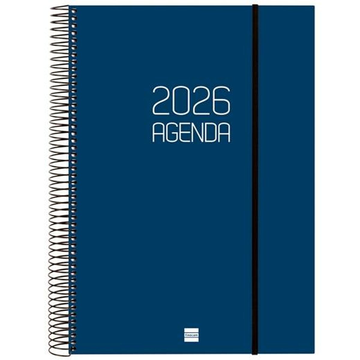 Agenda Finocam OPAQUE Azul A4 21 x 29,7 cm 2026