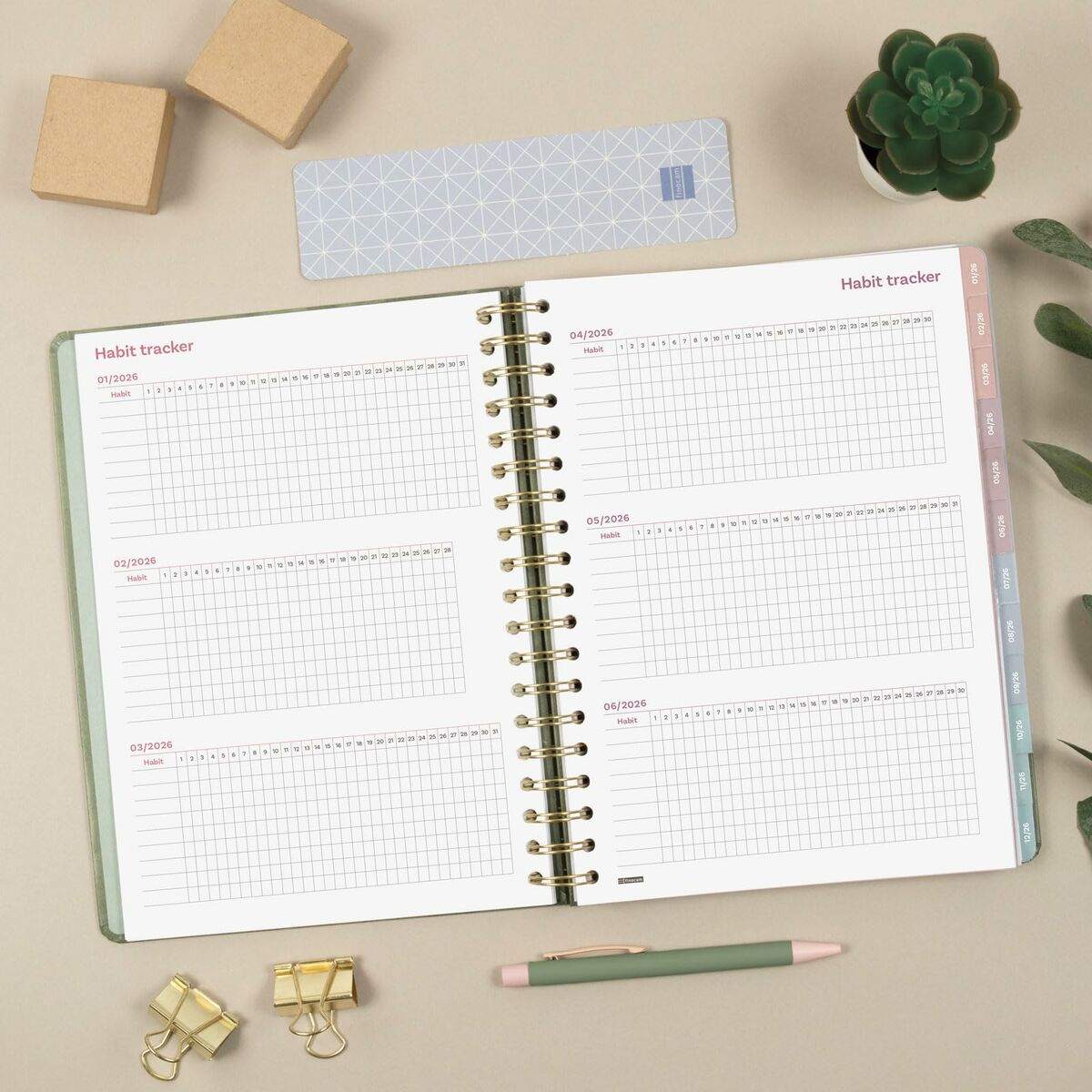 Agenda Finocam OPTIMAL B5 17,6 x 25 cm 2026