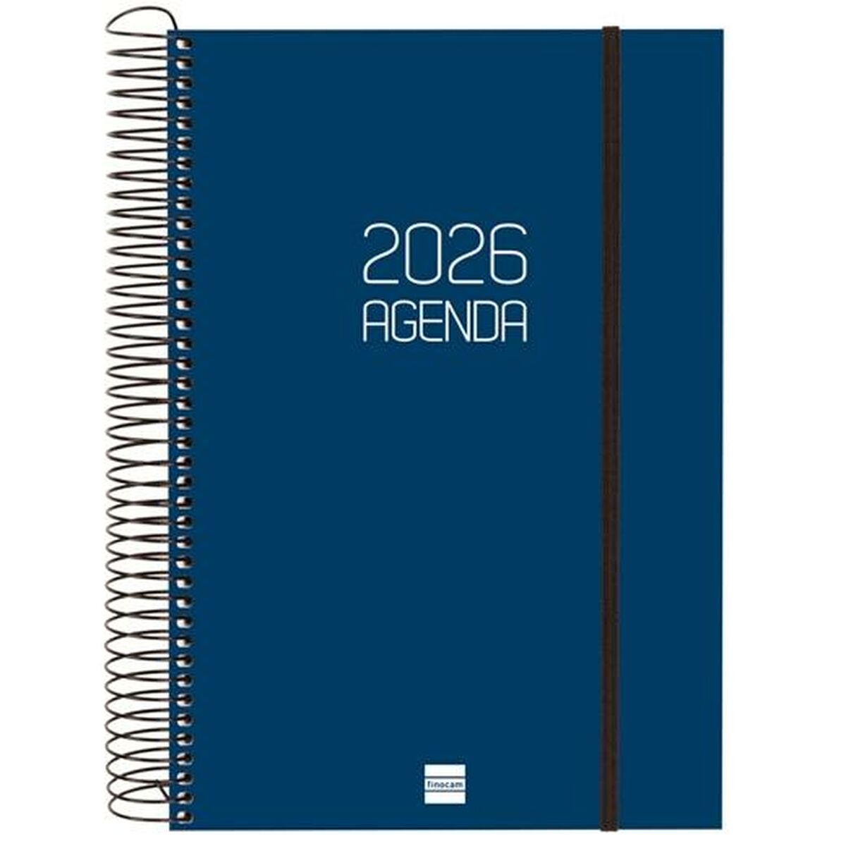 Agenda Finocam OPAQUE Azul 16,5 x 24,2 cm 2026