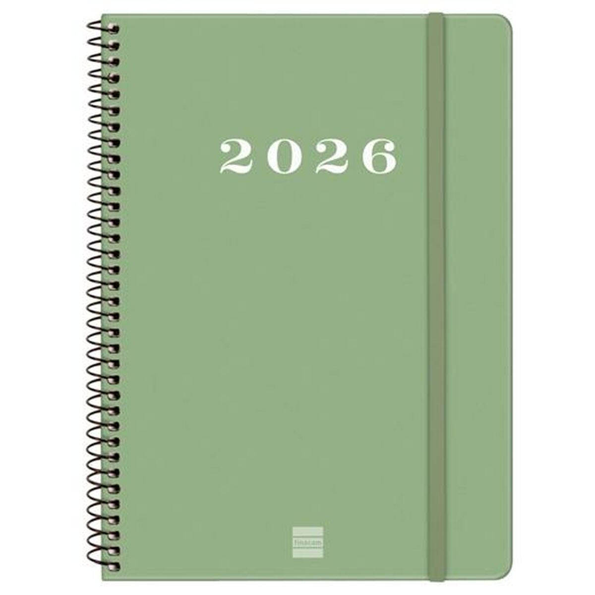 Agenda Finocam MY Verde A5 15,5 x 21,2 cm 2026