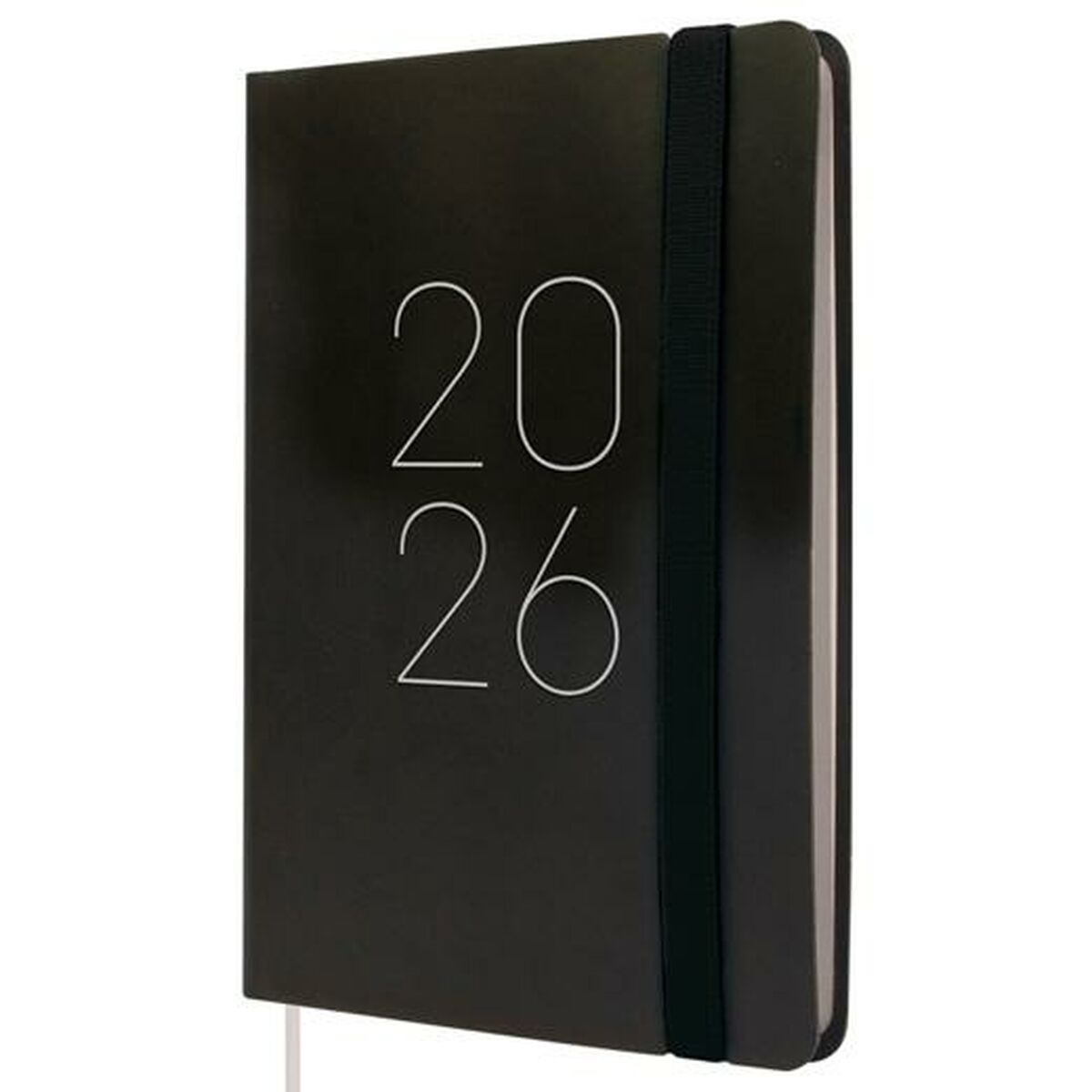 Agenda Finocam FLEXI Negro 11,8 x 16,8 cm 2026