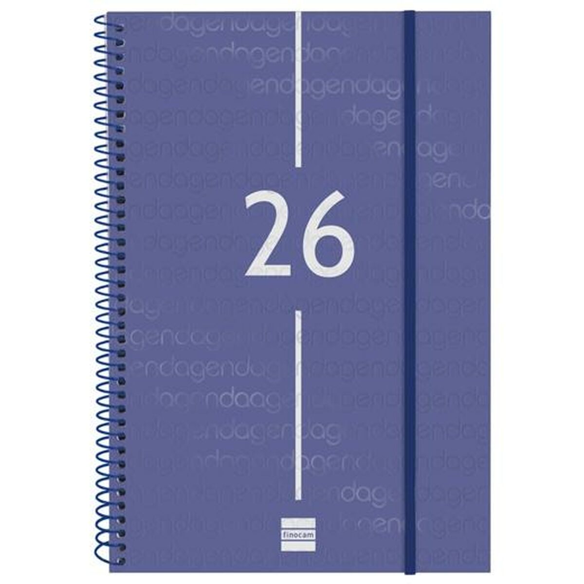 Agenda Finocam YEAR Azul 16,5 x 24,2 cm 2026