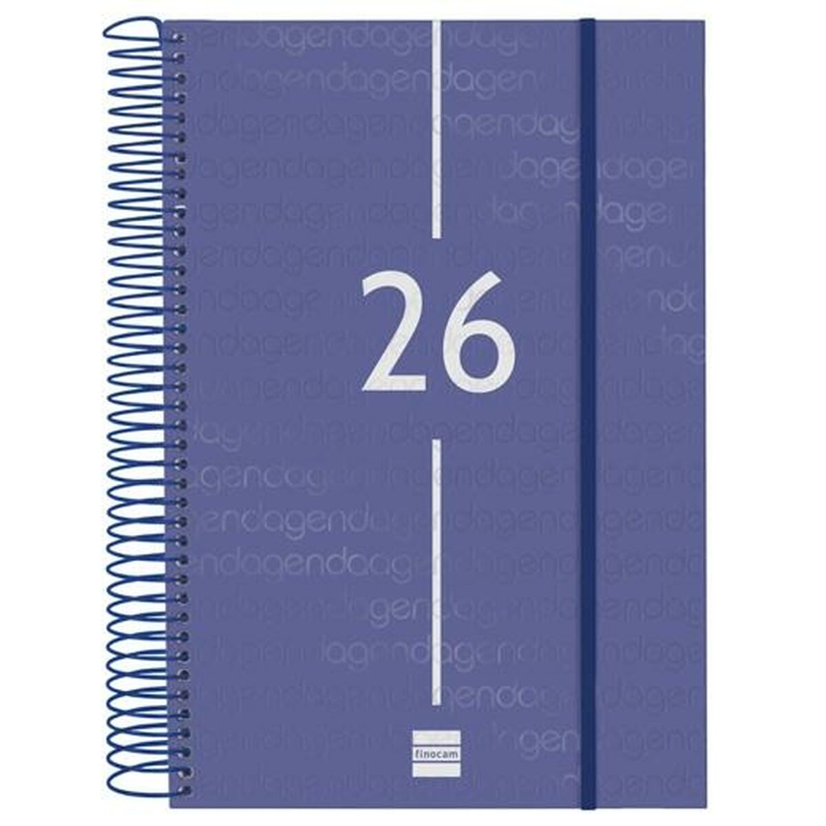 Agenda Finocam YEAR Azul 16,5 x 24,2 cm 2026