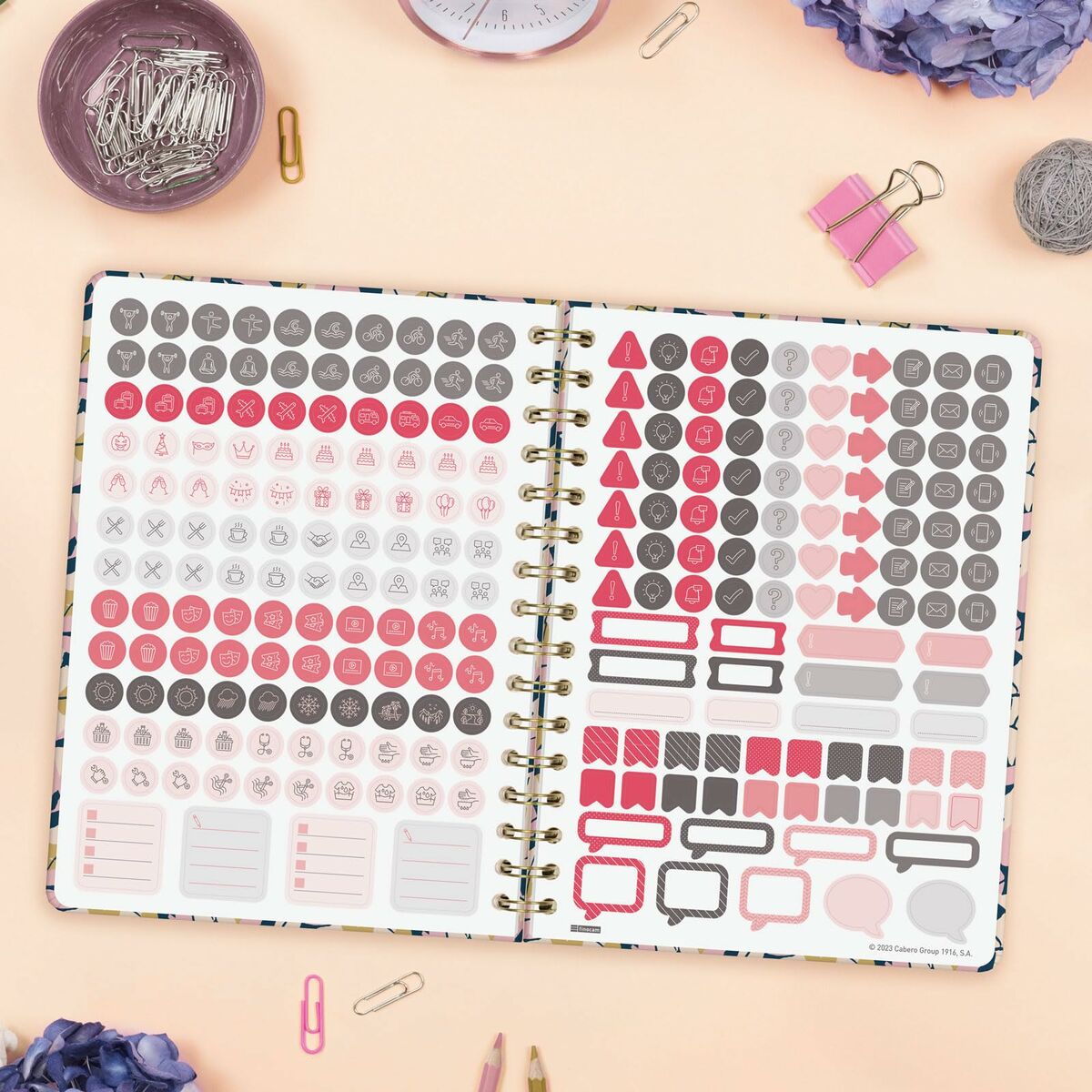 Agenda Finocam YOU A5 15,5 x 21,2 cm Hojas 2026