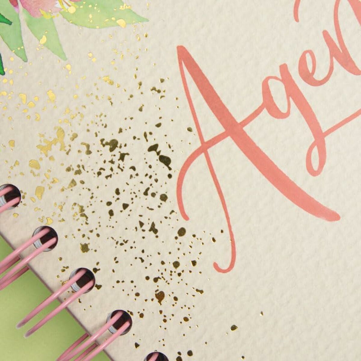 Agenda Finocam THE FLOWER JOURNAL A5 15,5 x 21,2 cm Rosa 2026