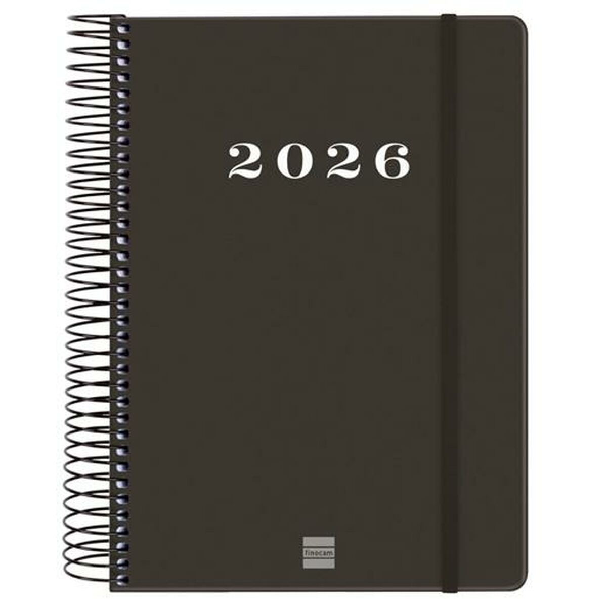 Agenda Finocam MY Negro A5 15,5 x 21,2 cm 2026