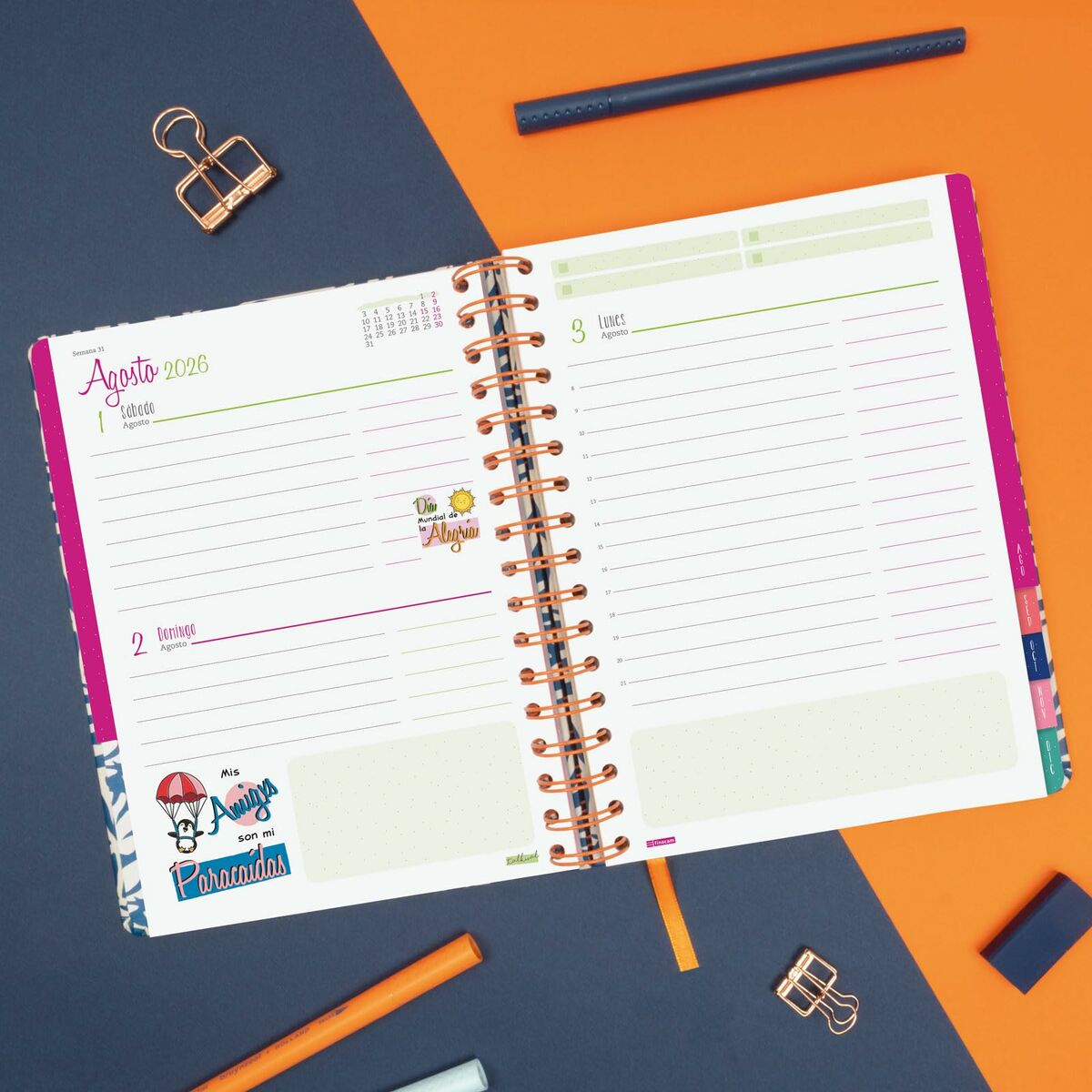 Agenda Finocam TALKUAL A5 15,5 x 21,7 cm 2026