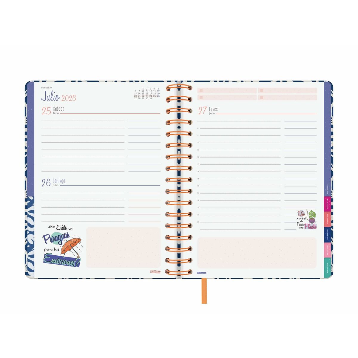 Agenda Finocam TALKUAL A5 15,5 x 21,7 cm 2026