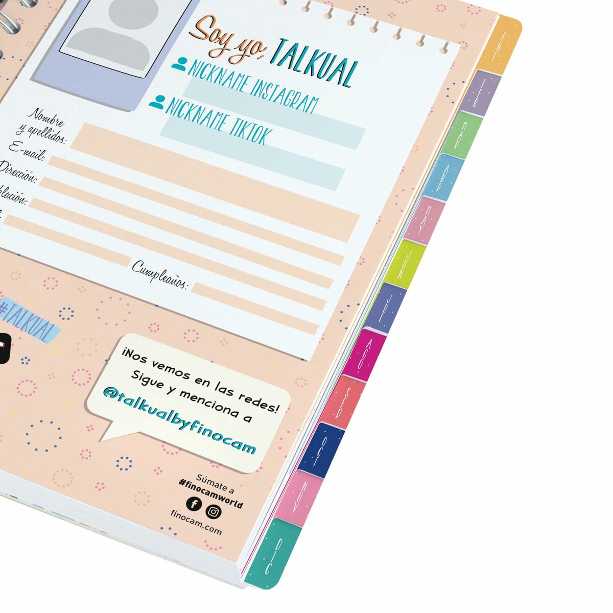 Agenda Finocam TALKUAL A5 15,5 x 21,7 cm 2026