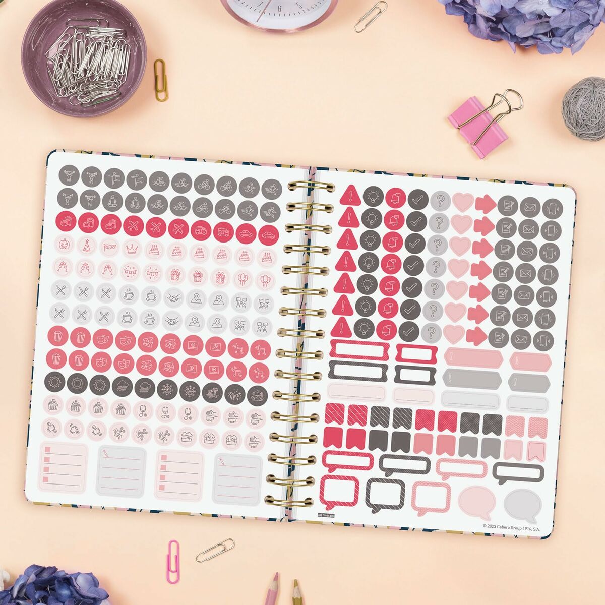 Agenda Finocam YOU A5 15,5 x 21,2 cm Hojas 2026