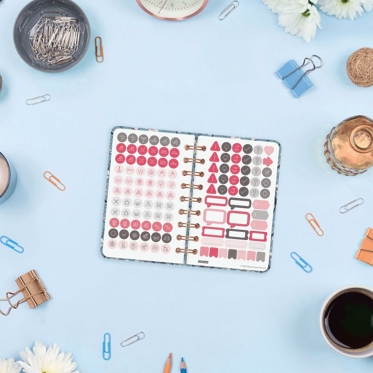 Agenda Finocam YOU Cotton 7,9 x 12,7 cm 2026