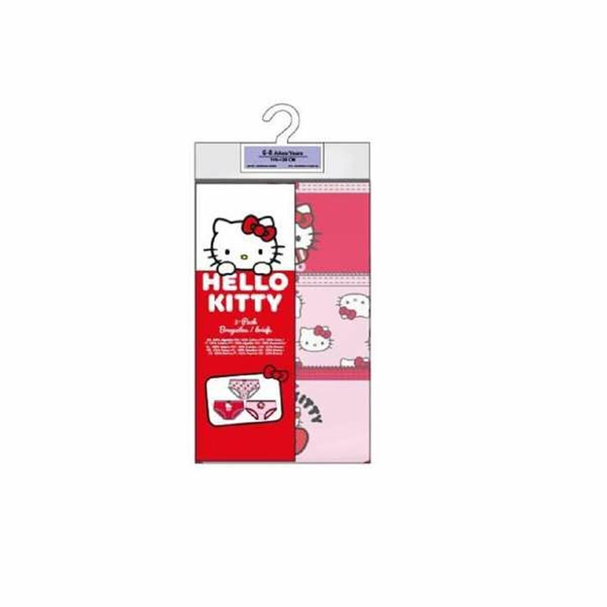 Pack de Braguitas para Niña Hello Kitty Multicolor