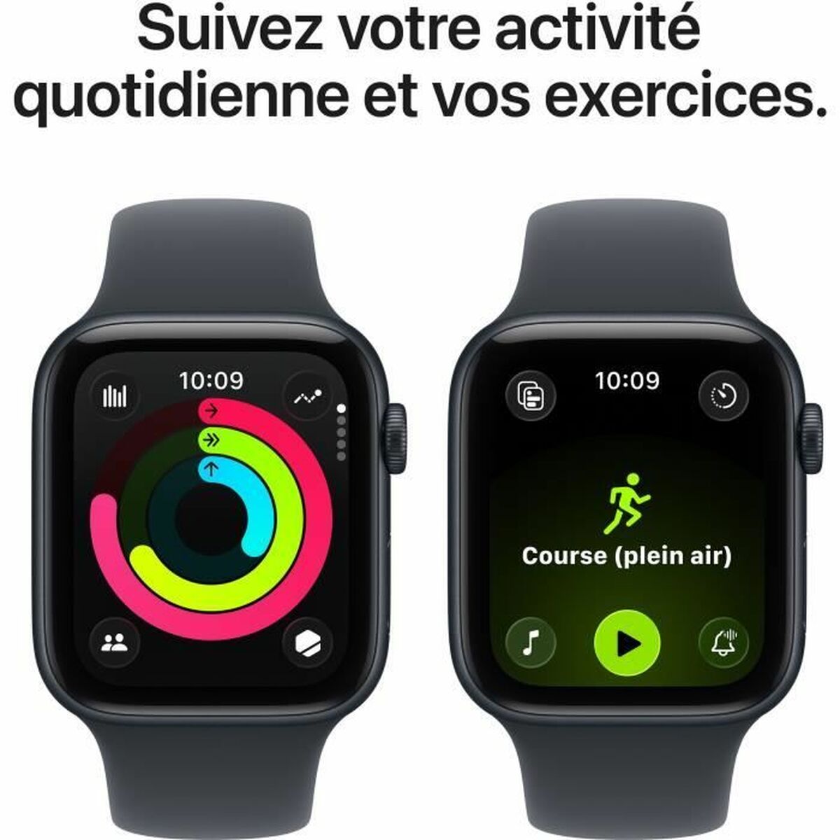 Smartwatch Apple MEHQ4ZR/A Negro 1,78" Ø 44 mm