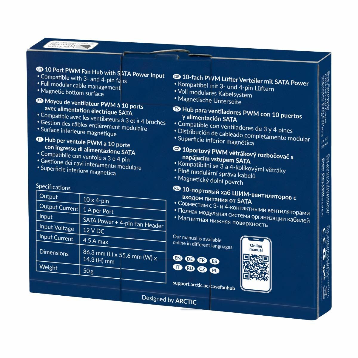 Hub USB Arctic Case Fan Hub