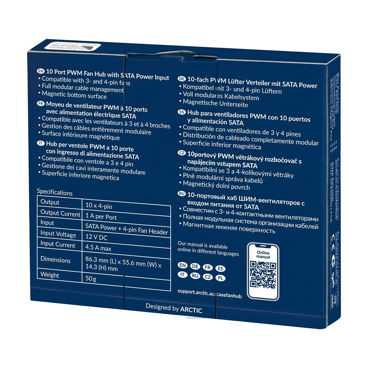 Hub USB Arctic Case Fan Hub