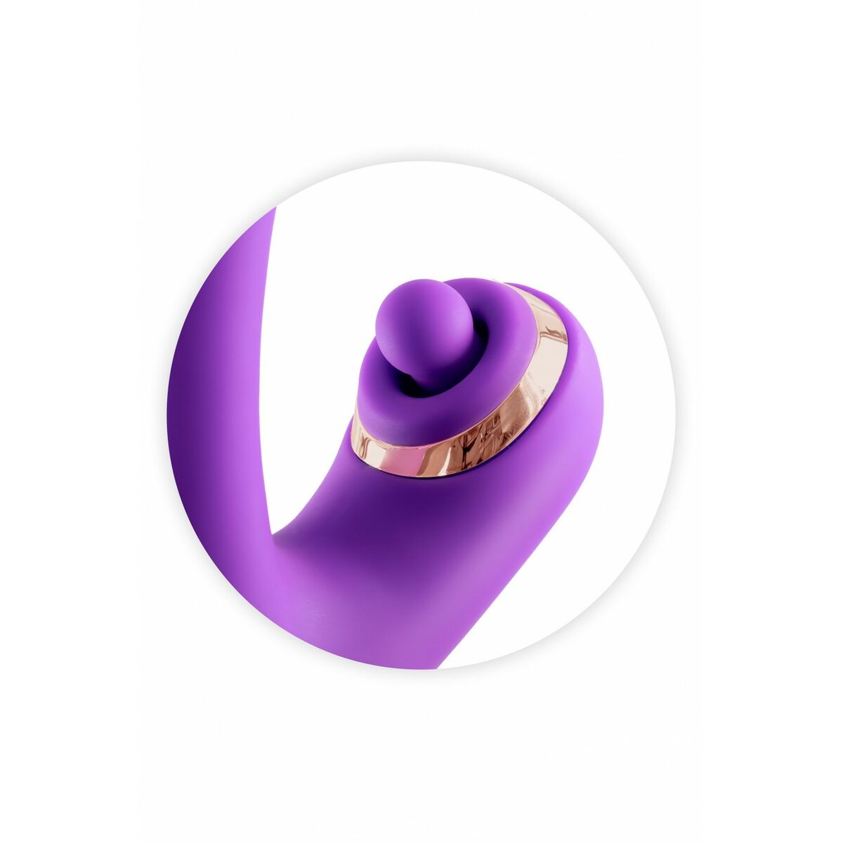 Vibrador Doble Estimulación Yoba JOYFULLY  Púrpura