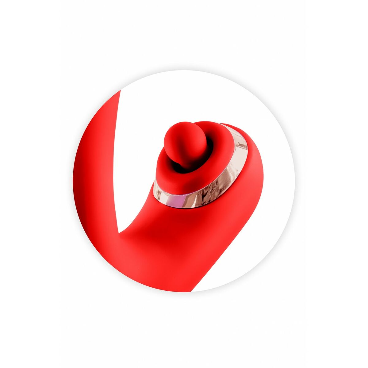 Vibrador Doble Estimulación Yoba JOYFULLY  Rojo