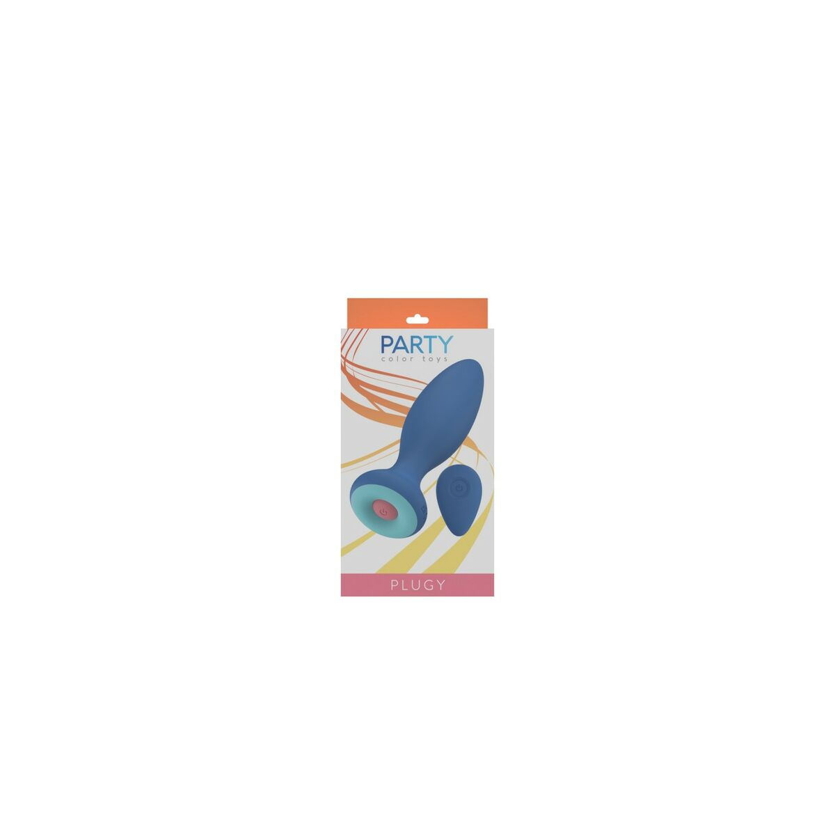 Plug Anal Party Color Toys Azul (17 cm)