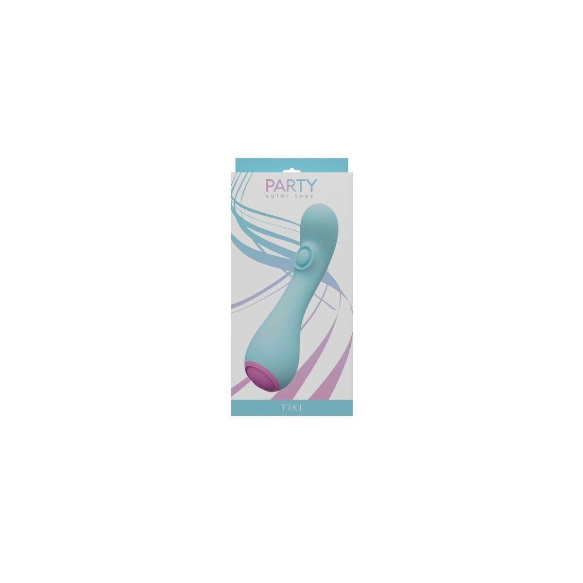 Vibrador Punto G Party Color Toys TIKI Azul