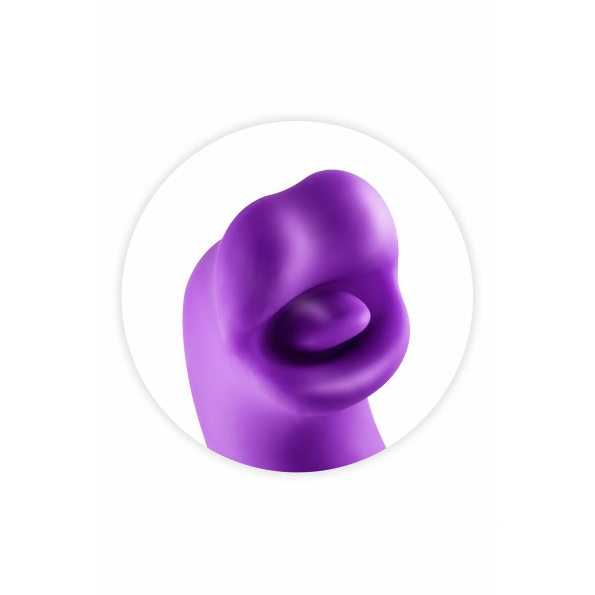 Vibrador Doble Estimulación Yoba Kissy  Púrpura