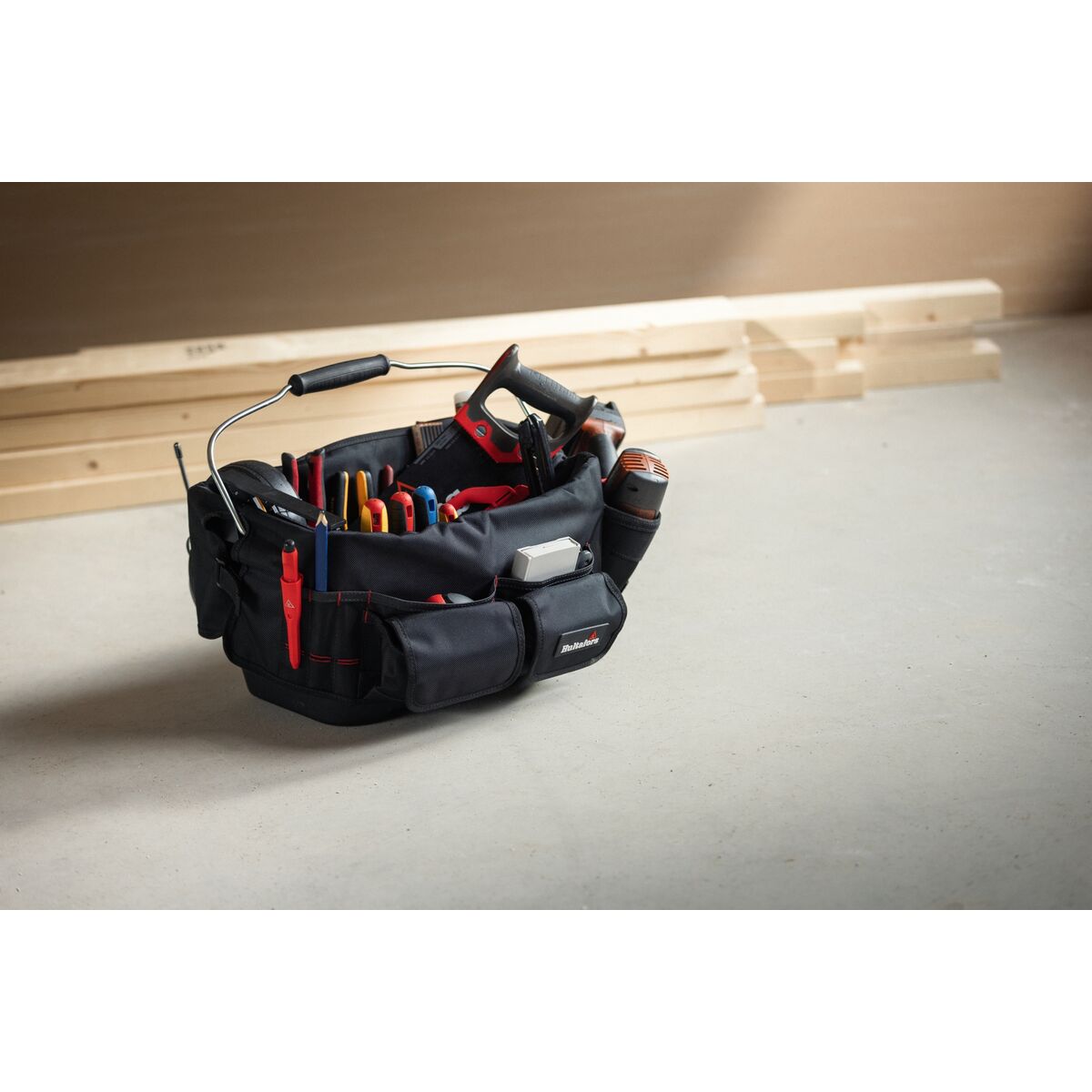 Bolsa de herramientas Hultafors Negro Poliéster