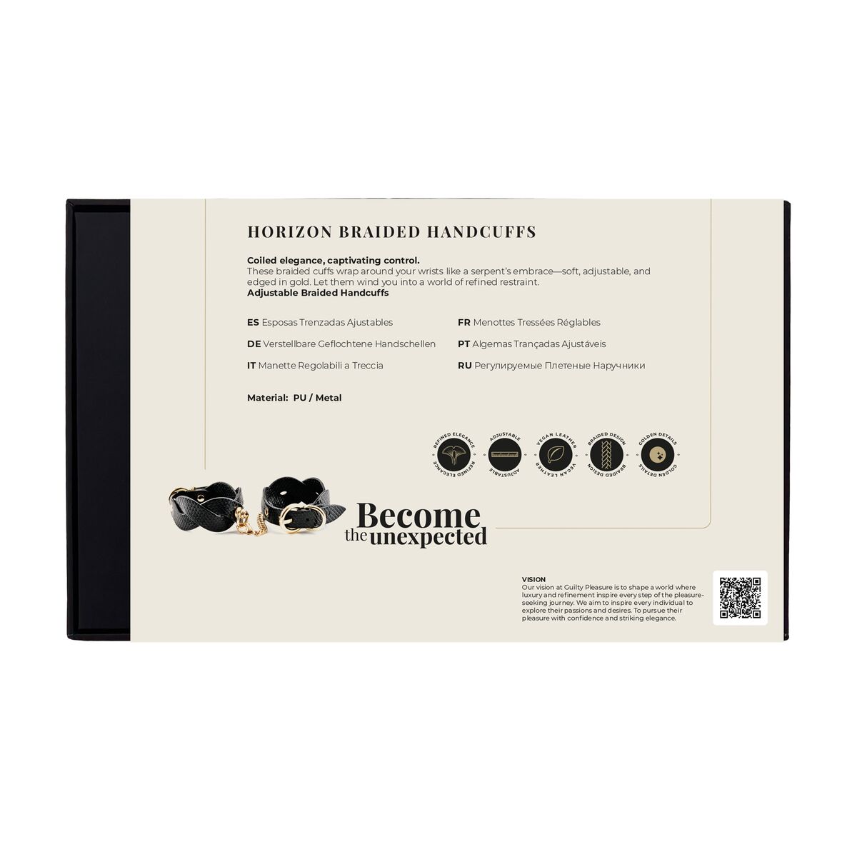 Esposas Guilty Pleasure Eclipse Negro