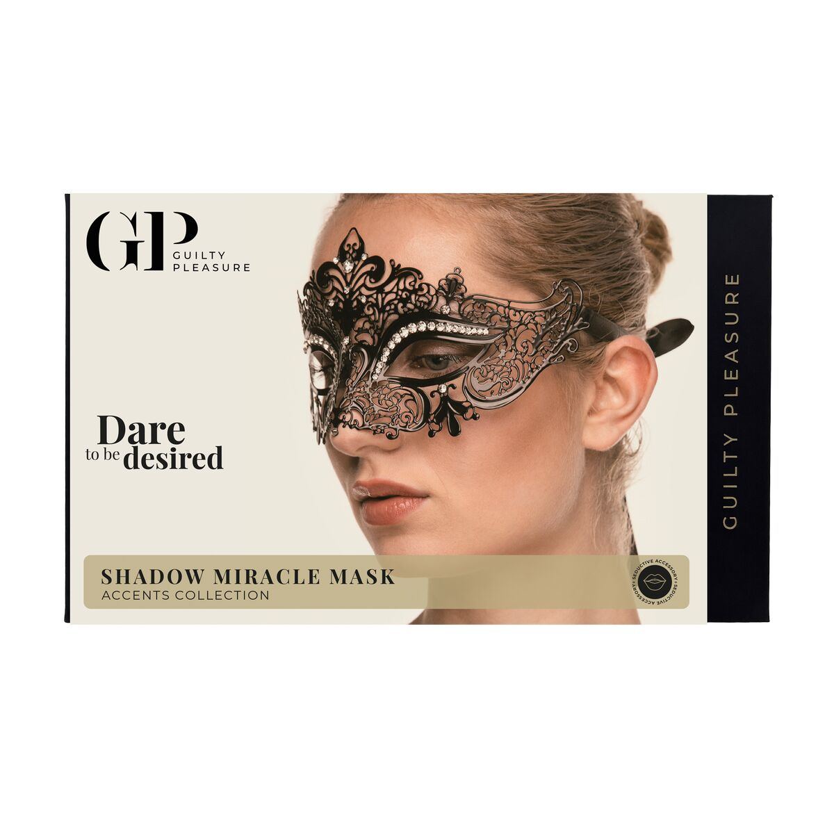 Máscara Guilty Pleasure Accents Negro