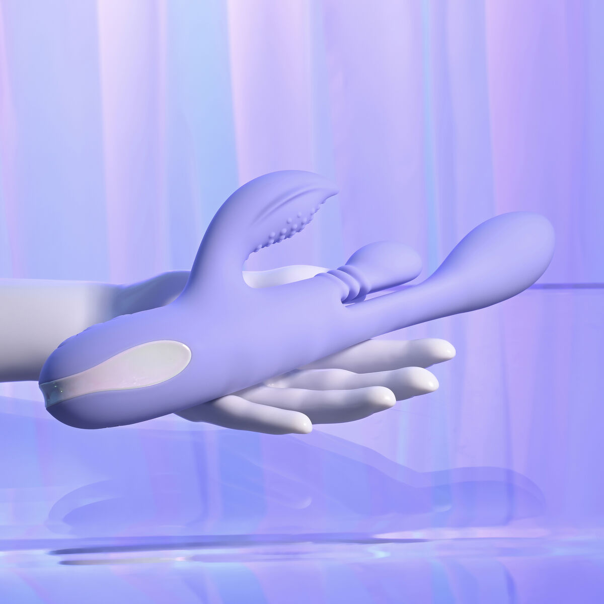 Vibrador Doble Estimulación Evolved Playboy Morado Púrpura