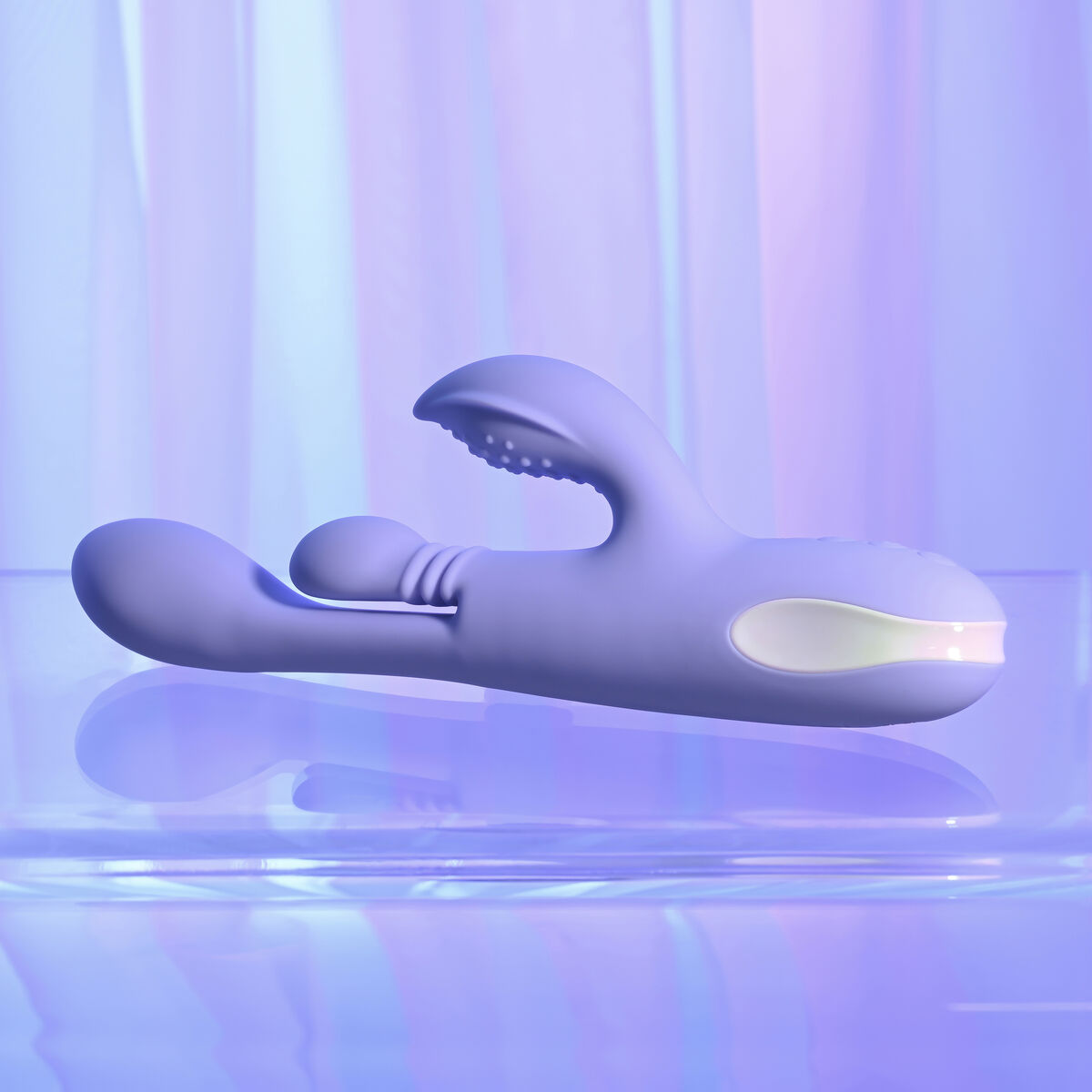 Vibrador Doble Estimulación Evolved Playboy Morado Púrpura